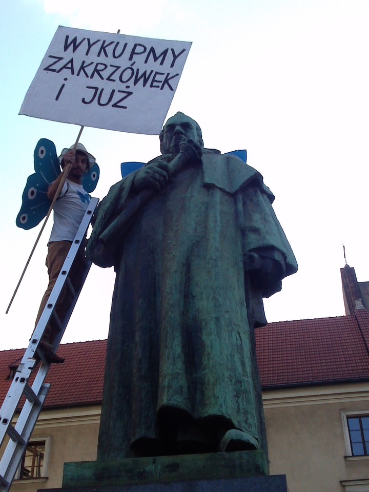 Protest ws. krakowskiego Zakrzówka