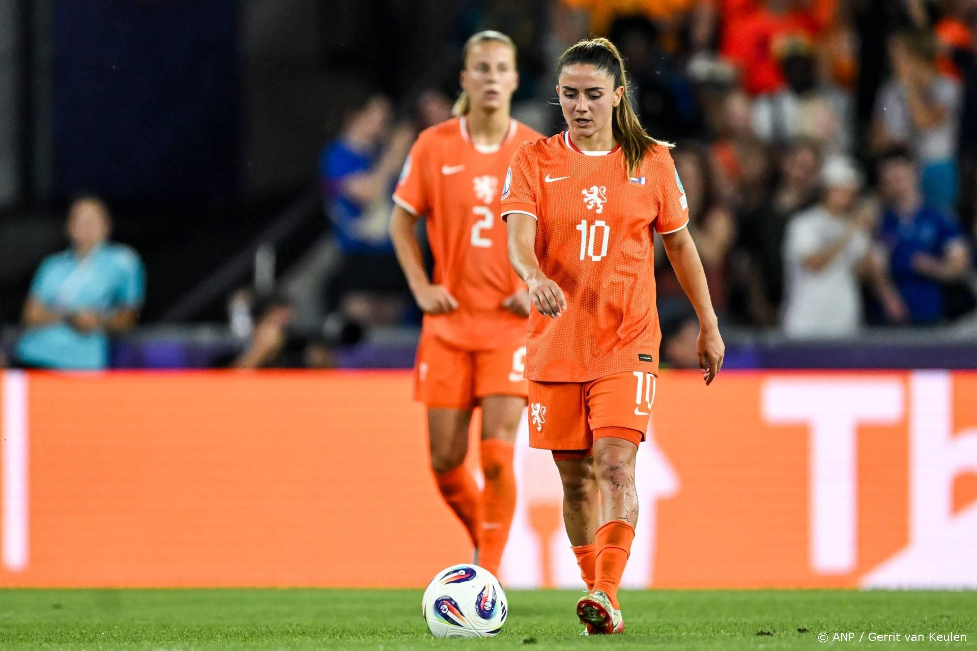 Oranje uitgeschakeld EK: 5-2 nederlaag tegen Frankrijk