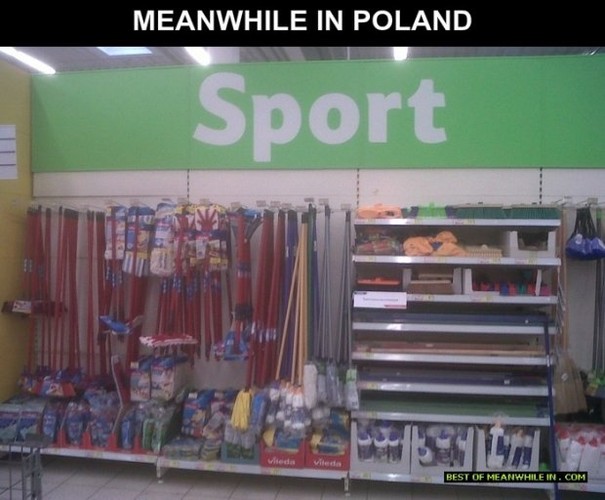 'Meanwhile in Poland'. Internet śmieje się z Polaków