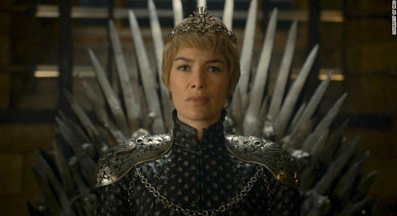 Lena Headey as Cersei on Game of Thrones.