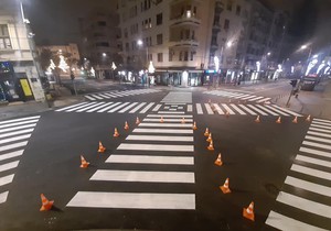 Dihagonalni pešački prelaz