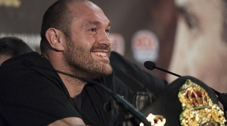 Nem hinné el, hogy néz ki most Tyson Fury /Fotó: AFP