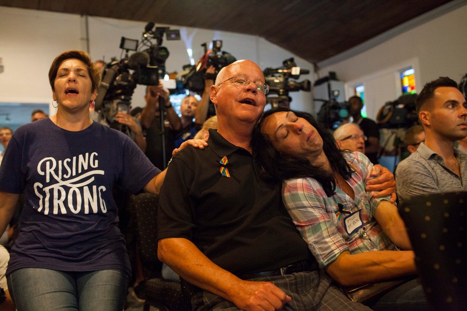 USA ORLANDO SHOOTING VIGIL (Vigil in honor of shooting victims in Orlando, Florida)