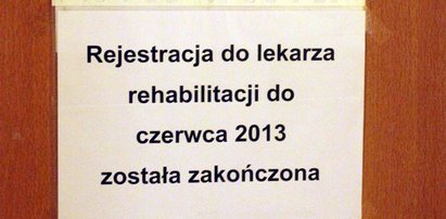 Nie ma miejsc na rehabilitacji