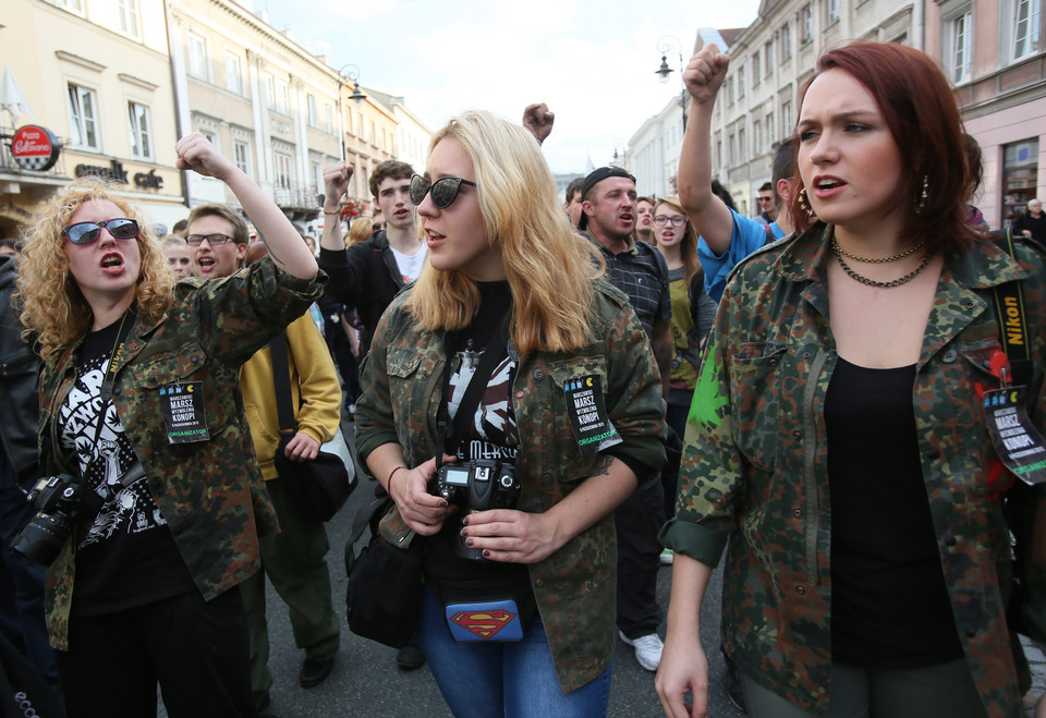 WARSZAWA MARSZ WYZWOLENIA KONOPI