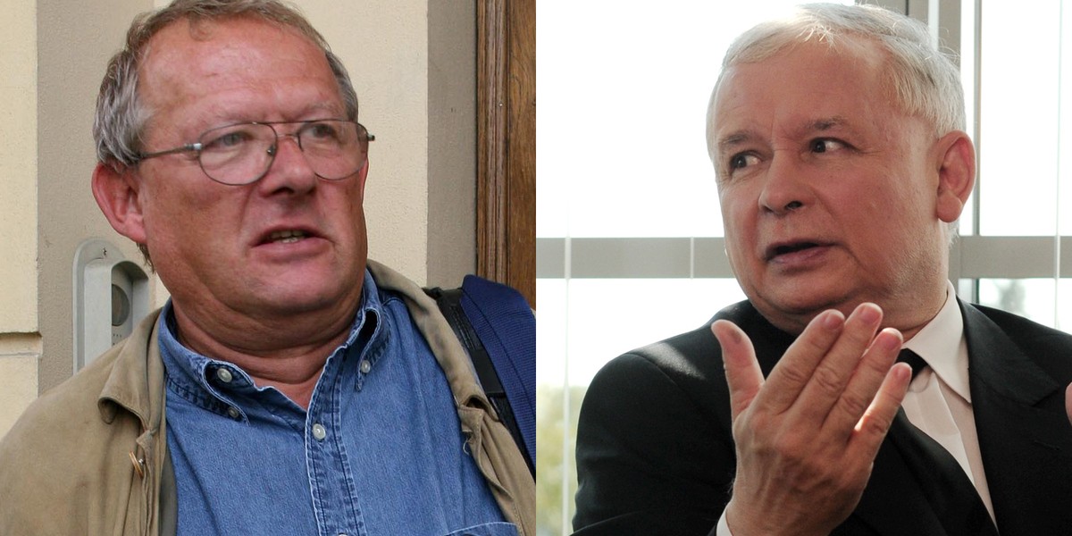 Jarosław Kaczyński, Adam Michnik