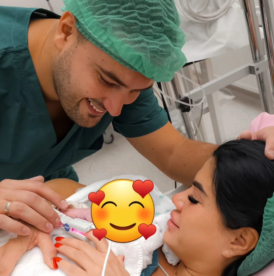 Ljuba Perućica sa sinom i ženom