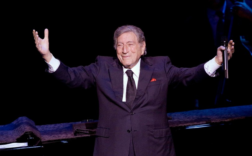 Tony Bennett podczas występu w wiedeńskiej Stadthalle