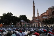 Hagia Sophia Stambuł Erdgoan Turcja