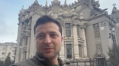 Ukrainian President Zelensky vows to remain in Kiev