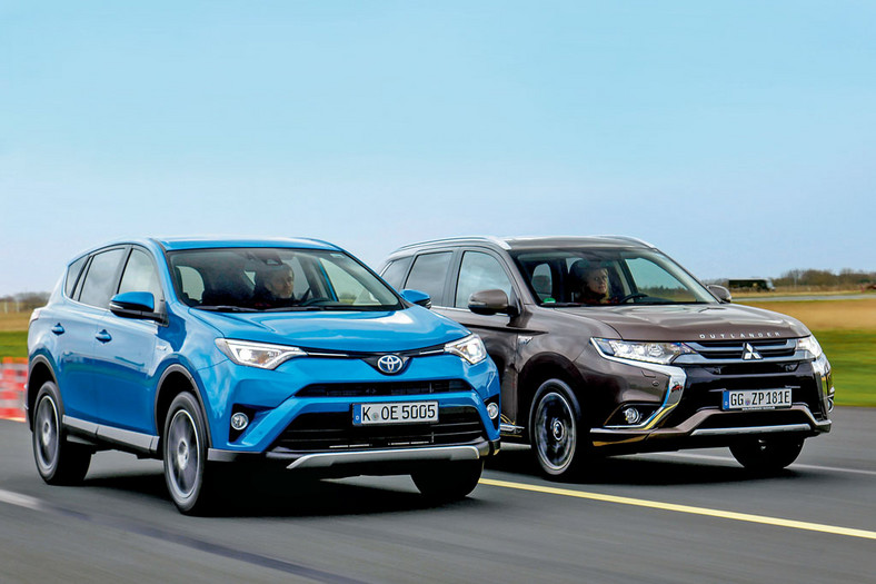 Toyota RAV4 Hybrid kontra Mitsubishi Outlander PHEV