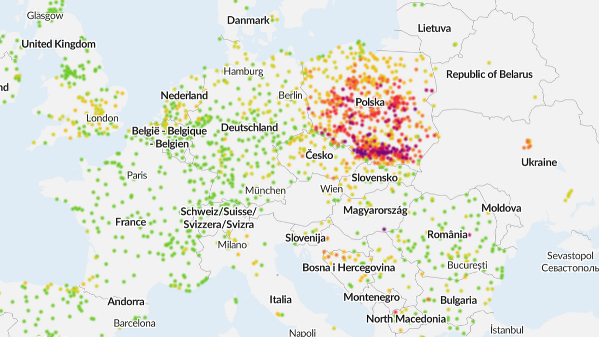 Smog w Polsce. Jaka dziś jest jakość powietrza w kraju? - Wiadomości