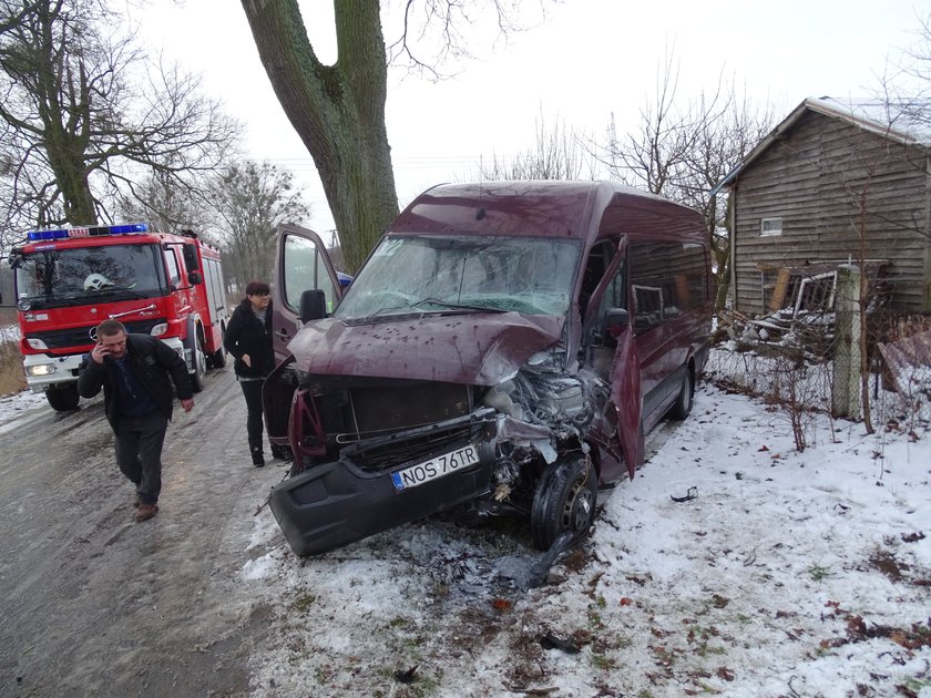 W ciągu godziny na Warmii i Mazurach doszło do kilku wypadków