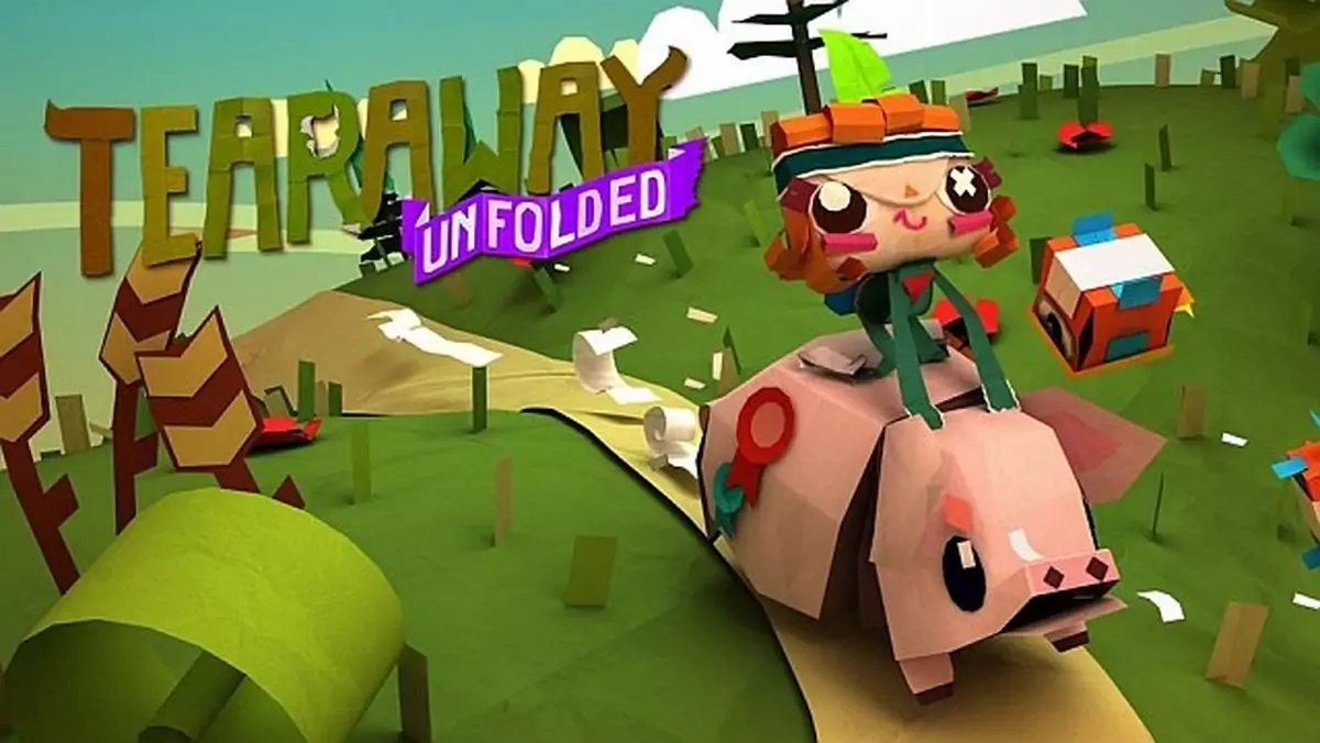 Zobaczcie jak Tearaway Unfolded wykorzysta możliwości DualShocka 4