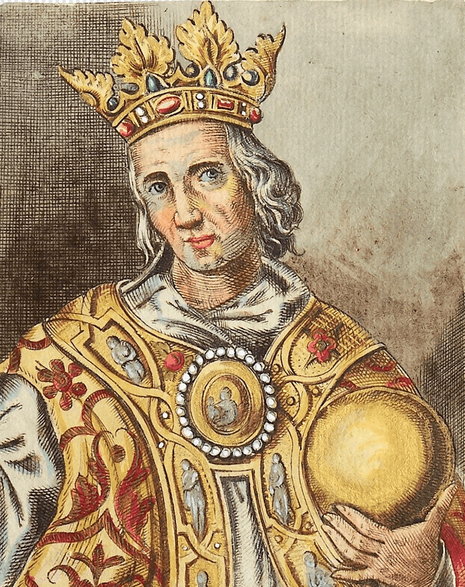 Kazimierz IV Jagiellończyk w wyobrażeniu Tomasza Tretera (wikipedia).