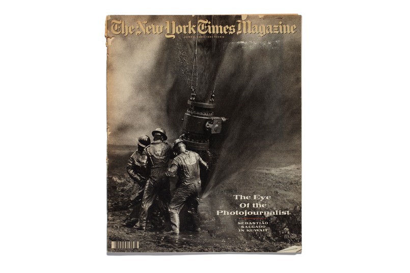 The New York Times Magazine Tearsheets Sebastião Salgado, Amazonas images