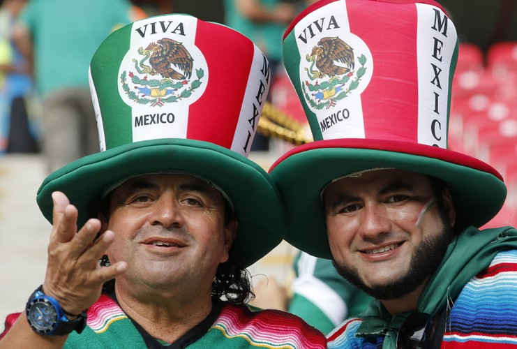 Meksykanie najbarwniejszymi kibicami na mundialu w Brazylii