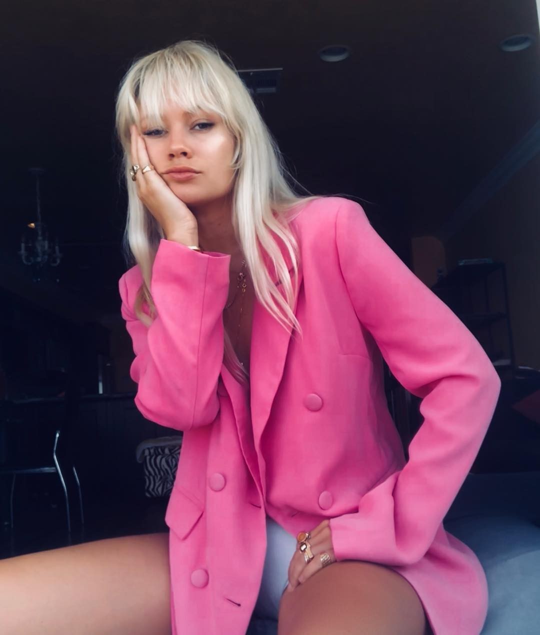 Britská speváčka Lauren Bennett.
