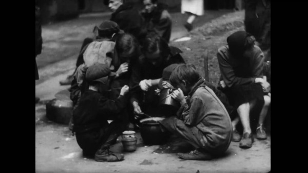 Kadr z filmu "Das Ghetto"
