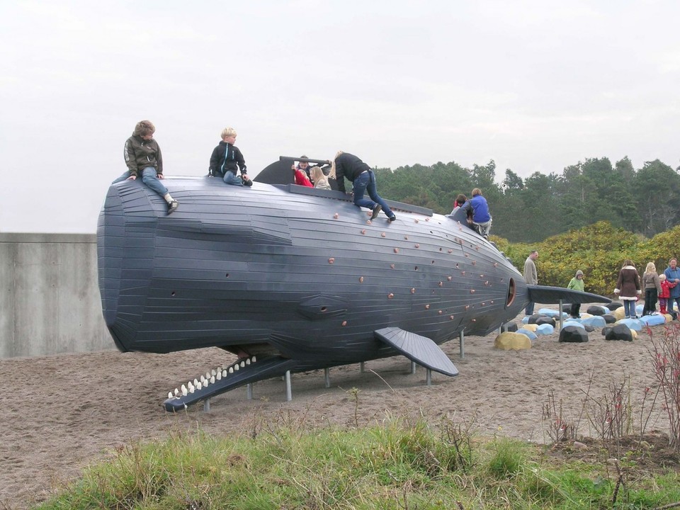 Plac zabaw Wieloryb, Hirtshals