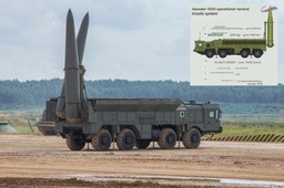 ukraina trafiona nową, potężną rosyjską rakietą.