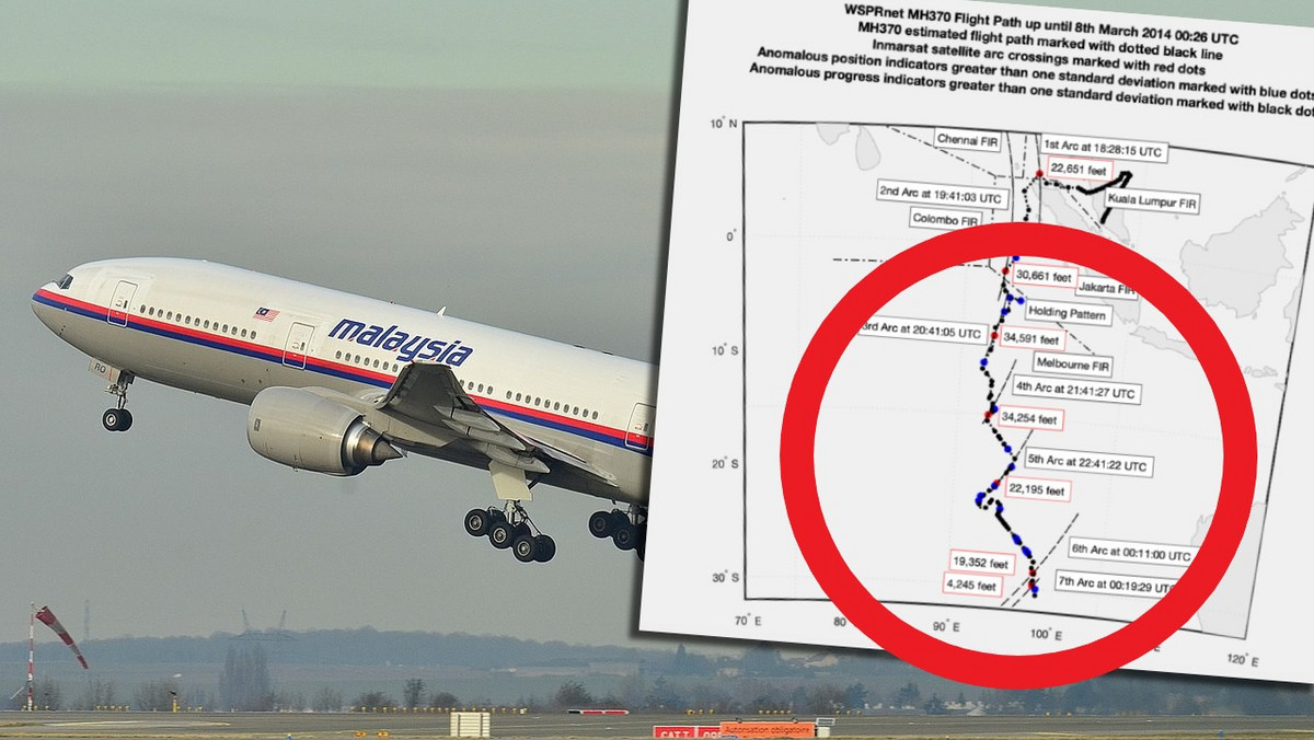 Tajemnica lotu MH370. Samolot wykonał kilka dziwnych skrętów