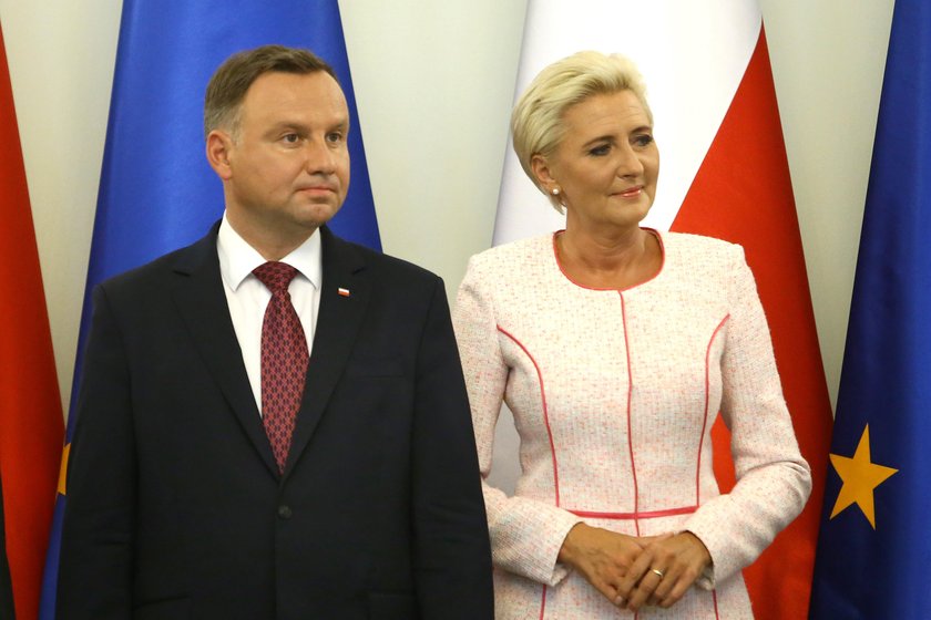 Andrzej i Agata Dudowie