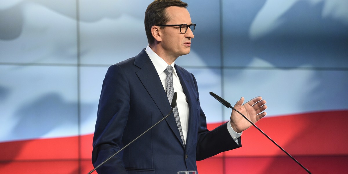 Premier Mateusz Morawiecki