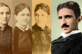 Angelina, Milka i Marica: Ovo su SESTRE NIKOLE TESLE, i one su nosile svetlost, a malo ko zna kakve su ih SUDBINE SNAŠLE