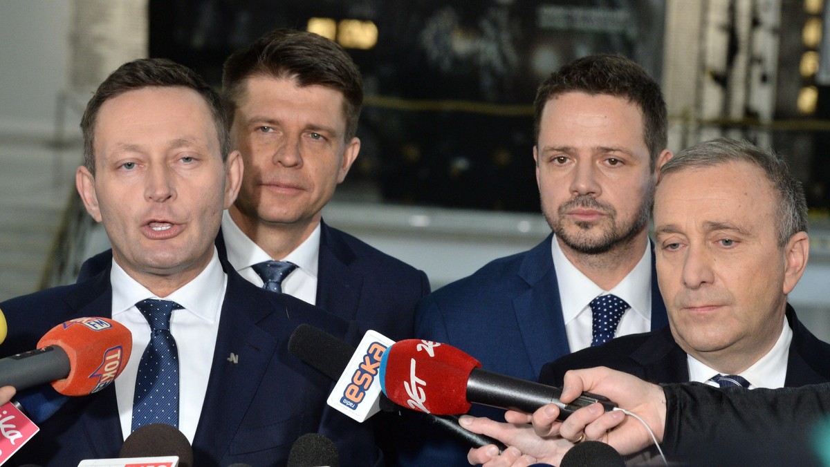 Ryszard Petru Grzegorz Schetyna Rafał Trzaskowski Paweł Rabiej polityka Nowoczesna Platforma Obywatelska PO