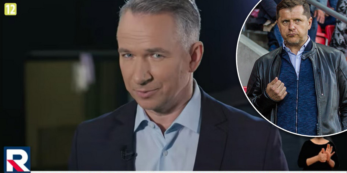 Rafał Patyra z TV Republika zadrwił z Donalda Tuska. Otrzymał ostrą ripostę. 