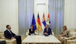 Anke Konrad i Aleksandar Vučić