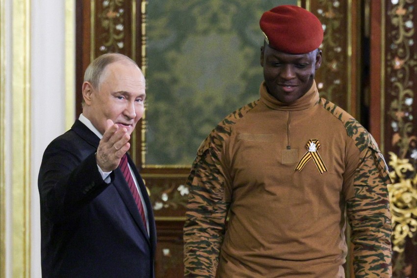Vladimir Putin i Ibrahim Traore