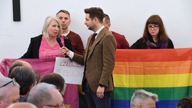 Debata z Jakim i Kempą na Uniwersytecie Papieskim. Ostra wymiana zdań z działaczami LGBT