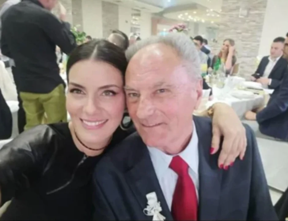 Marija Kilibarda sa ocem