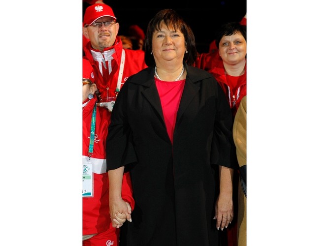 W stylu prezydentowej - Anna Komorowska we wrześniu 2010 roku