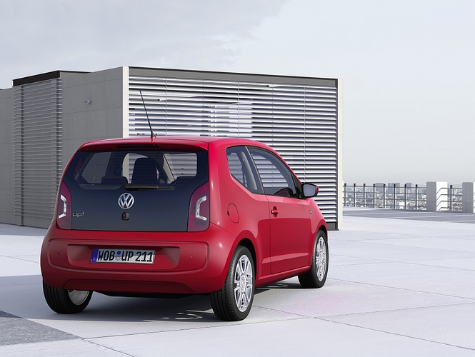Volkswagen stworzył nowy, mały, miejski samochód: up!