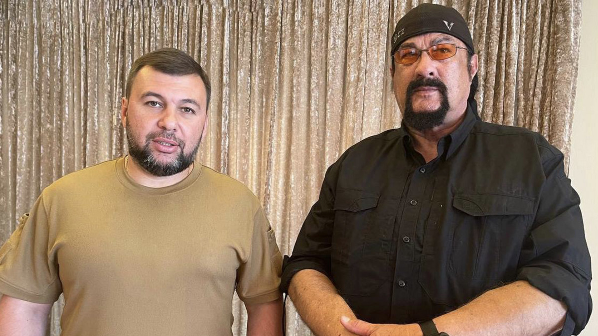 Steven Seagal jest w okupowanej Ukrainie