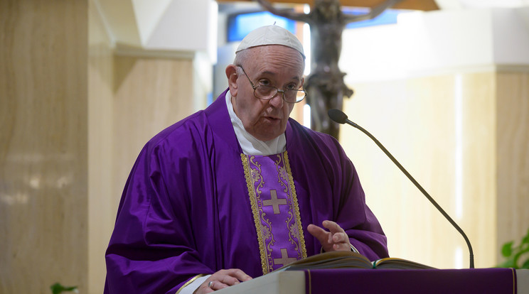 Ferenc pápa egészségügyii állapotáról beszélt a Vatikán, miután sokan úgy gondolták, hogy elkapta a koronavírust. /Fotó:NorthFoto