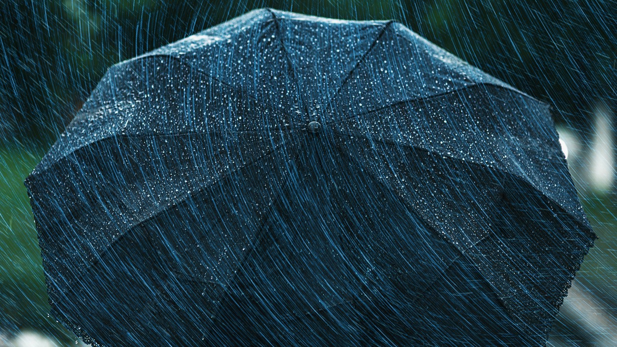Rekordné dažde v poľských obciach pri hraniciach so Slovenskom (ilustračné foto).