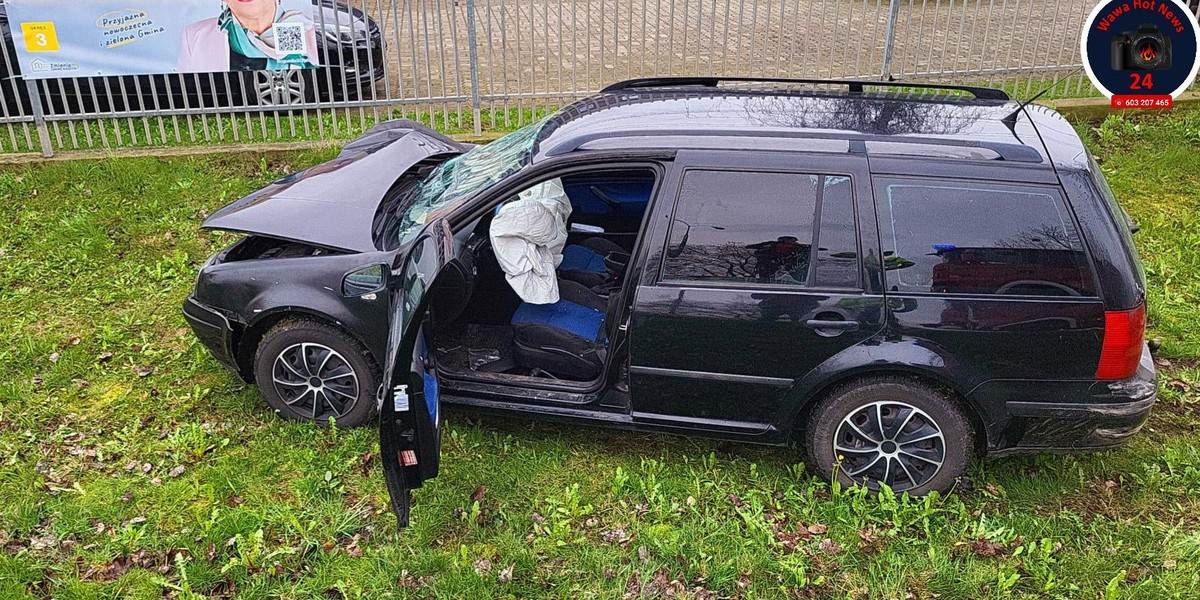 Dramatyczny wypadek pod Warszawą! Bus zderzył się z autem osobowym.