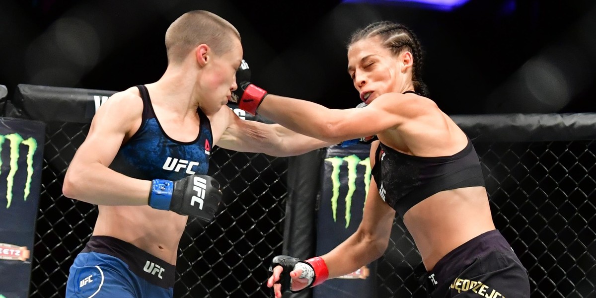 Joanna Jędrzejczyk vs.Rose 'Thug' Namajunas