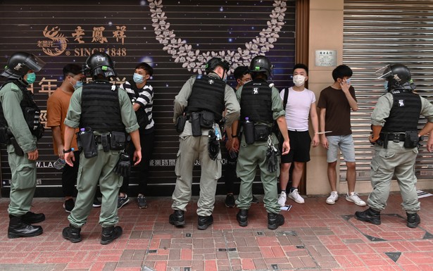 Hongkong. Protest. Zatrzymania