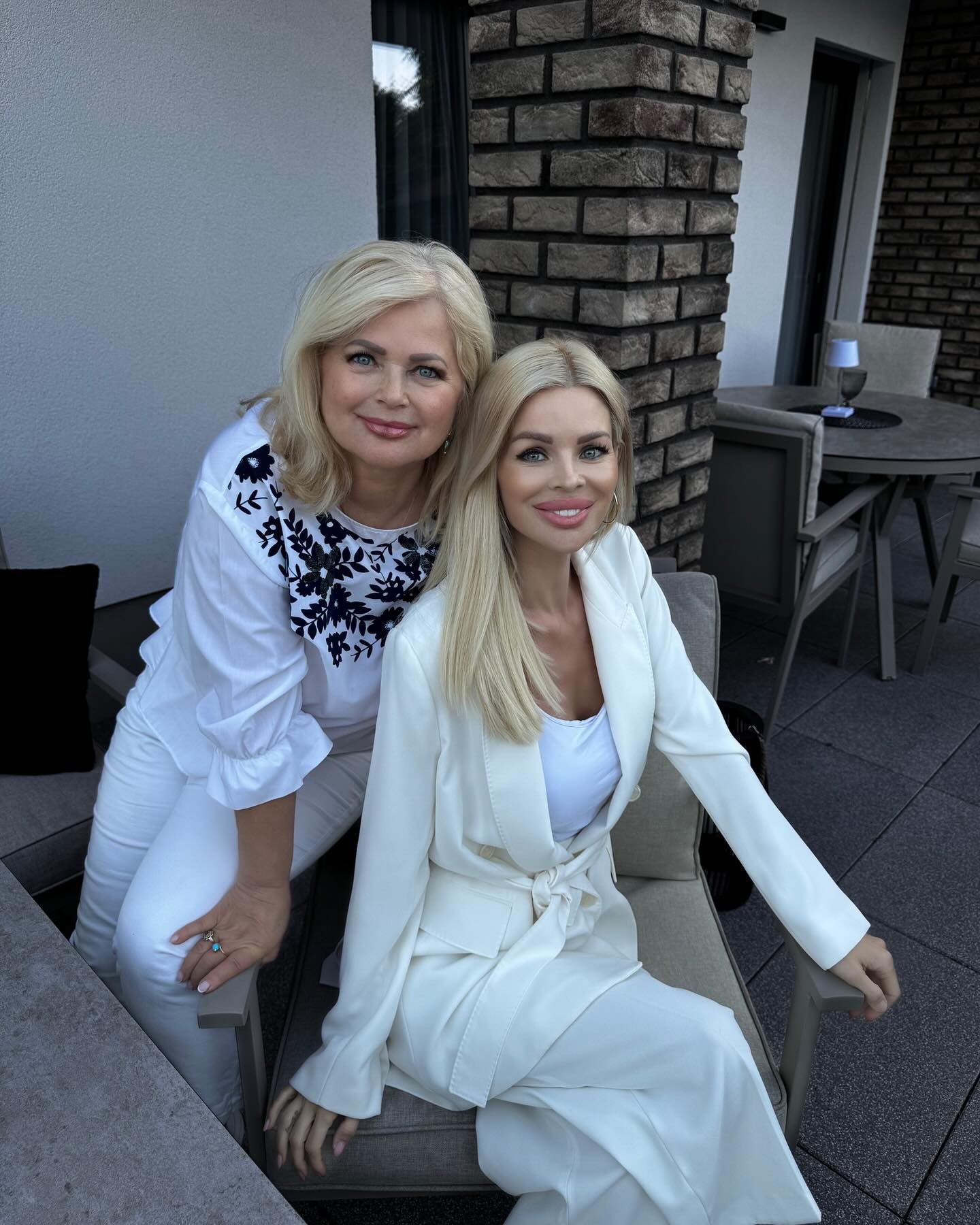 Silvia Kucherenko s rovnako krásnou maminou.