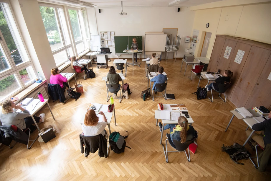 Realia nauczania w szkole w czasie epidemii koronawirusa.