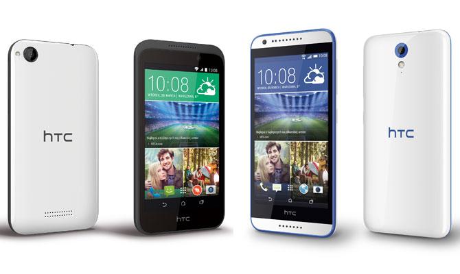 HTC: Desire 320 oraz Desire 620