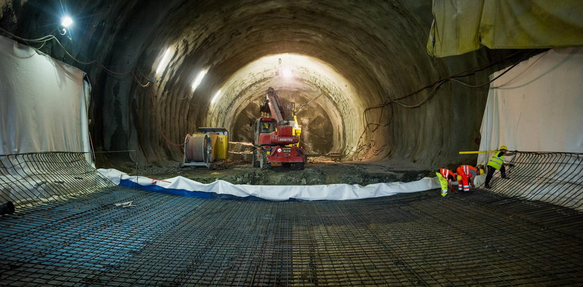 Tak powstaje najdłuższy tunel w Polsce