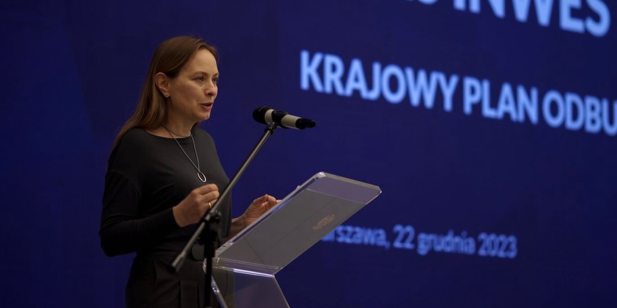 Minister funduszy Katarzyna Pełczyńska-Nałęcz.