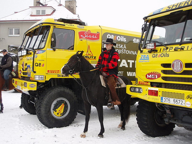 Rajd Dakar 2008: Loprais Tatra Team już w drodze do Lizbony