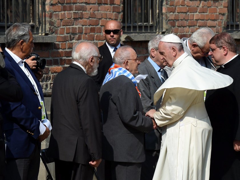 ŚDM 2016 w Krakowie. Papież Franciszek odwiedził Auschwitz